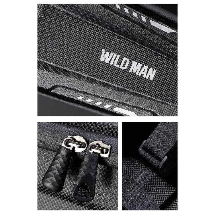 WILD MAN Electric Sooter Hard Shell EVA Front Bag Folding Bicycle Bag, Size: 3L