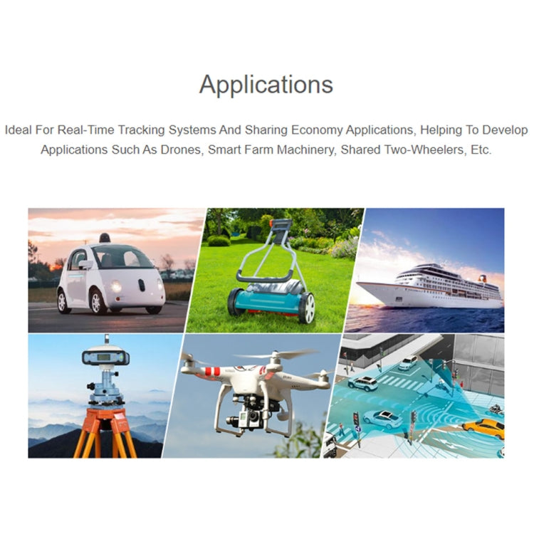 Waveshare For Raspberry Pi LC29H Series Dual-Band L1+L5 Positioning GPS Module, Spec: (DA) GPS/RTK HAT