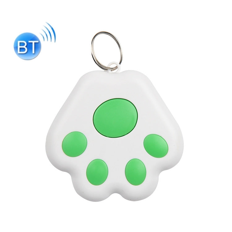 2 PCS HYC-09 Dog Paw Bluetooth Anti-Lost Device Pet Tracking Locator Keychain Smart Search Two-Way Alarm, Dog Paw Dark Gray, Dog Paw Black, Dog Paw White, Dog Paw Light Blue, Dog Paw Green, Dog Paw Pink, Dog Paw Red, Dog Paw Dark Blue