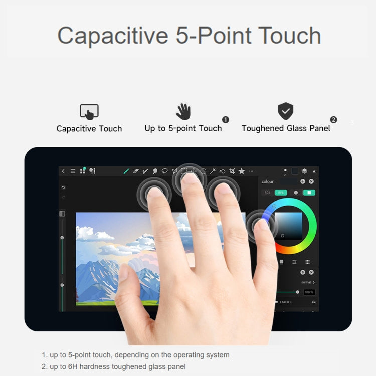 Waveshare 7 inch 800×480 IPS Capacitive Touch Display, DSI Interface, 5-Point Touch without Case