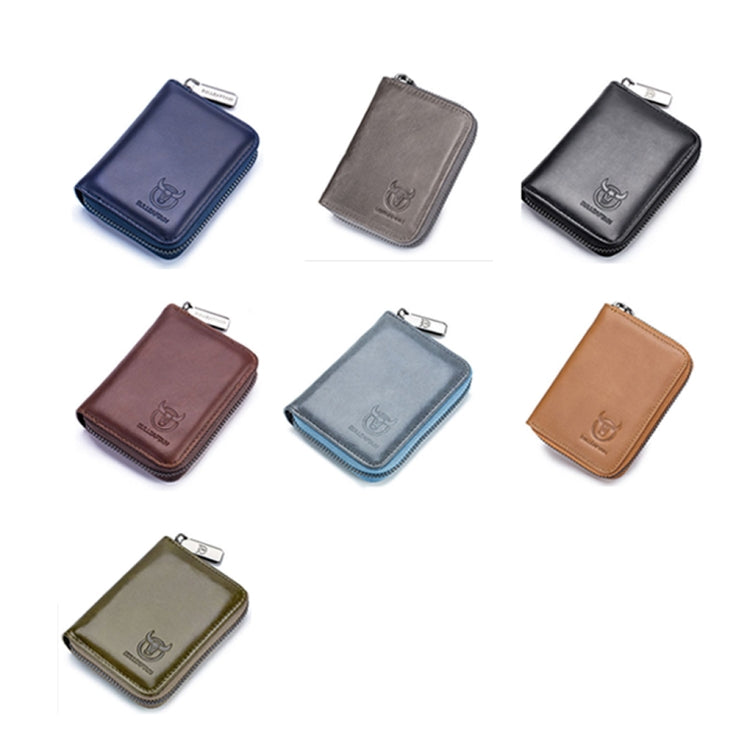 BUFF CAPTAIN 05 Head Layer Leather Card Bag Men Casual Leather Driver'S License Card Package