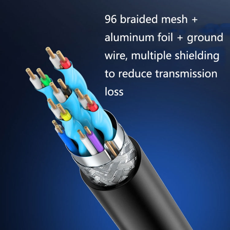 Jasoz High-Definition Projector Computer Video Cable Oxygen-Free Copper Core, Cable Length: 1.5m