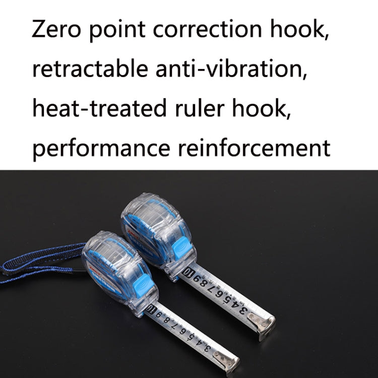 ZHCY CY-0107 Stainless Steel Drop-Proof Waterproof And Rust-Proof Steel Tape Measure, Size: 5m x 25mm