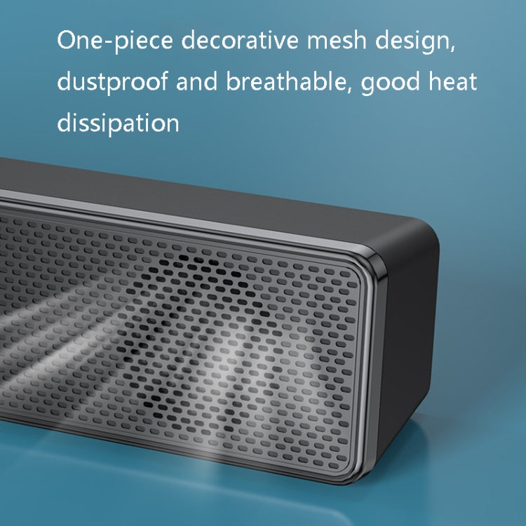 LeerFel Long Computer Wired Speaker Heavy Wellness Computer Multimedia Audio, Specification: 350TS (with Bluetooth)