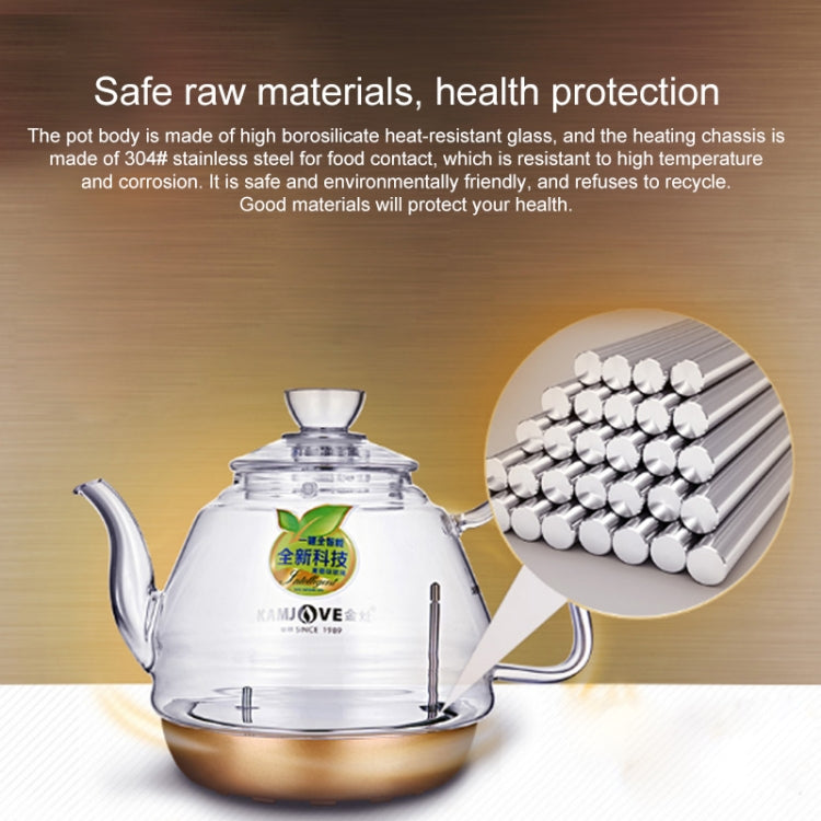 KAMJOVE B7 Full Intelligent Automatic Water Heating Electric Kettle Electric Tea Stove, Specification:CN Plug