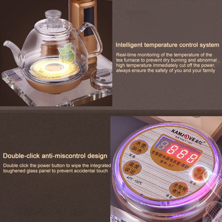 KAMJOVE B7 Full Intelligent Automatic Water Heating Electric Kettle Electric Tea Stove, Specification:CN Plug