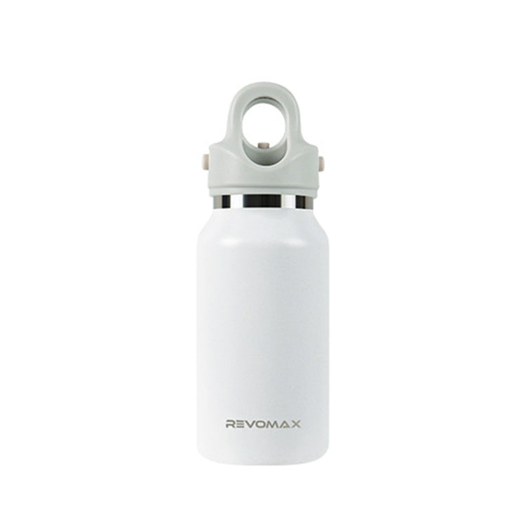 REVOMAX Stainless Steel Vacuum Flask Outdoor Car Vacuum Flask, Capacity： 266ml (Polar White)