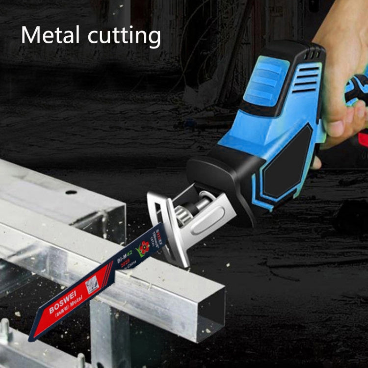 S922EF BOSWEI Hardcore Reciprocating Saw Strip Fine Teeth Saber Saw Blade Metal Plastic Wood Bimetal Curve Saw Blade