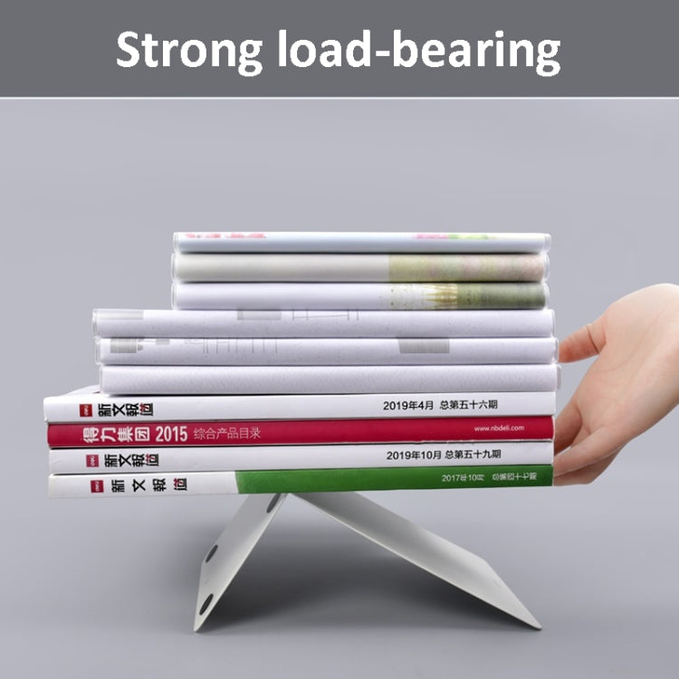 Deli 78650 2 Pieces Of Thickened Desktop Metal Bookends(Green)