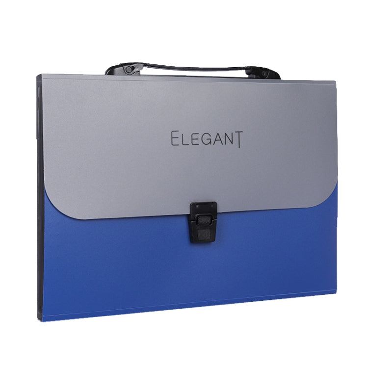 ChuangSheng A4 Hand Ventilation Piano Bag Student Document Storage Plastic Folder(8023 Blue)