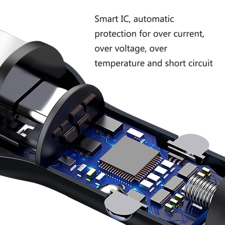 QIAKEY BK919 Dual Ports Fast Charge Car Charger