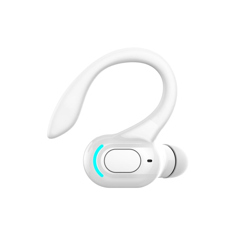 F8 Bluetooth 5.1 Ear-Mounted Stereo Wireless Sports Earphone, Single Earphone (Black+Blue), Single Earphone (Black+Green), Single Earphone (Black), Single Earphone (White), Single Earphone (Black+Red)
