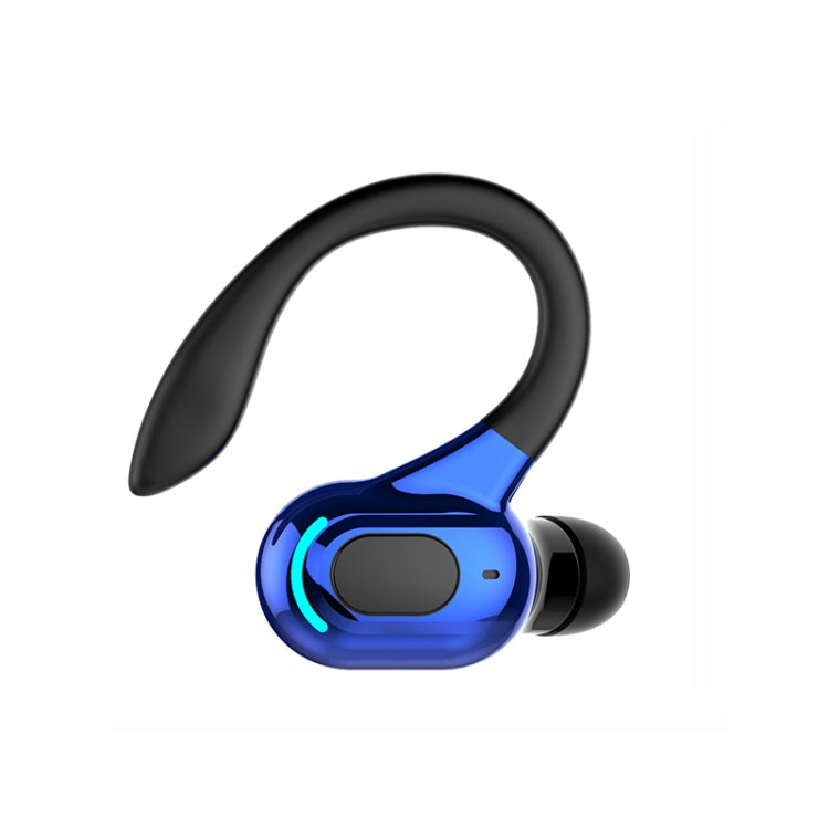 F8 Bluetooth 5.1 Ear-Mounted Stereo Wireless Sports Earphone, Single Earphone (Black+Blue), Single Earphone (Black+Green), Single Earphone (Black), Single Earphone (White), Single Earphone (Black+Red)