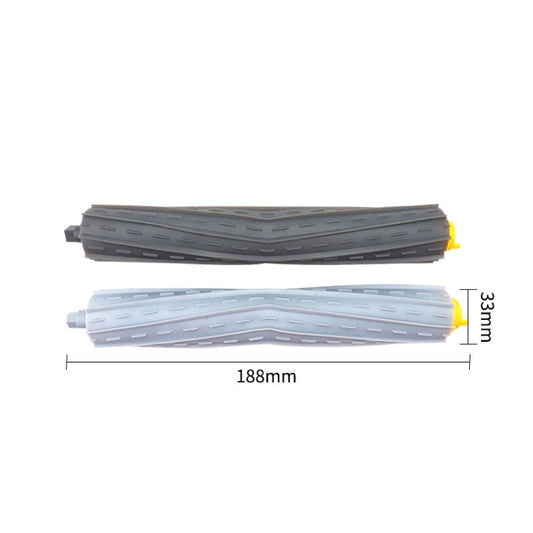 1 Pair Main Brush XR319 Sweeping Robot Accessories For iRobot 8 Series / 9 Series, 1 Pair Main Brush, 10 PCS Side Brush, 5 PCS Filter, 2 PCS Steering Wheel