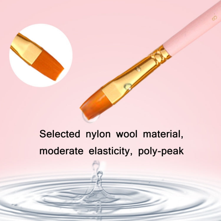 Zhuting Multifunctional Matte Nylon Wool Watercolor Brush Set(10 PCS/Set Sky Blue)