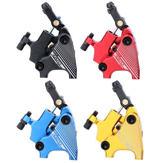 1 Pair IIIPRO Flat Mount Road Calipers Bilateral Brakes(Black)