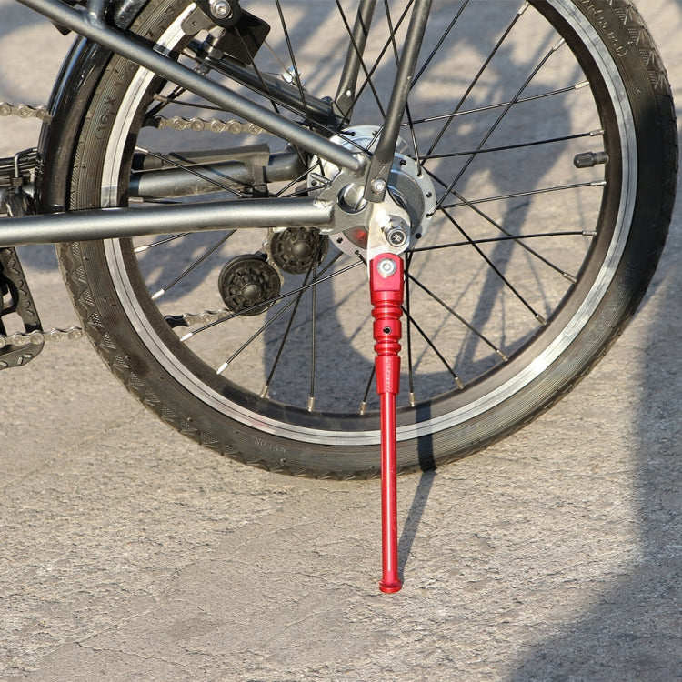 LP LitePro Folding Bike Aluminum Alloy Foot Support(Black)
