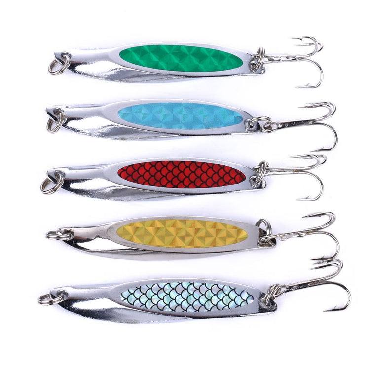 4 PCS HEGNJIA SP071 7cm 21g Seabass Sequin Lure(5)