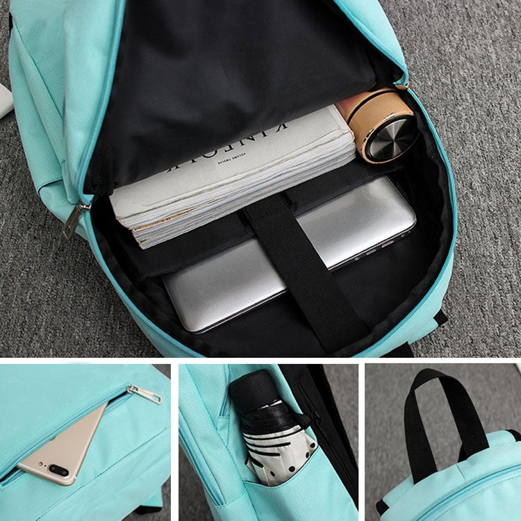 1107 Student Bag Leisure Backpack(Month Color)