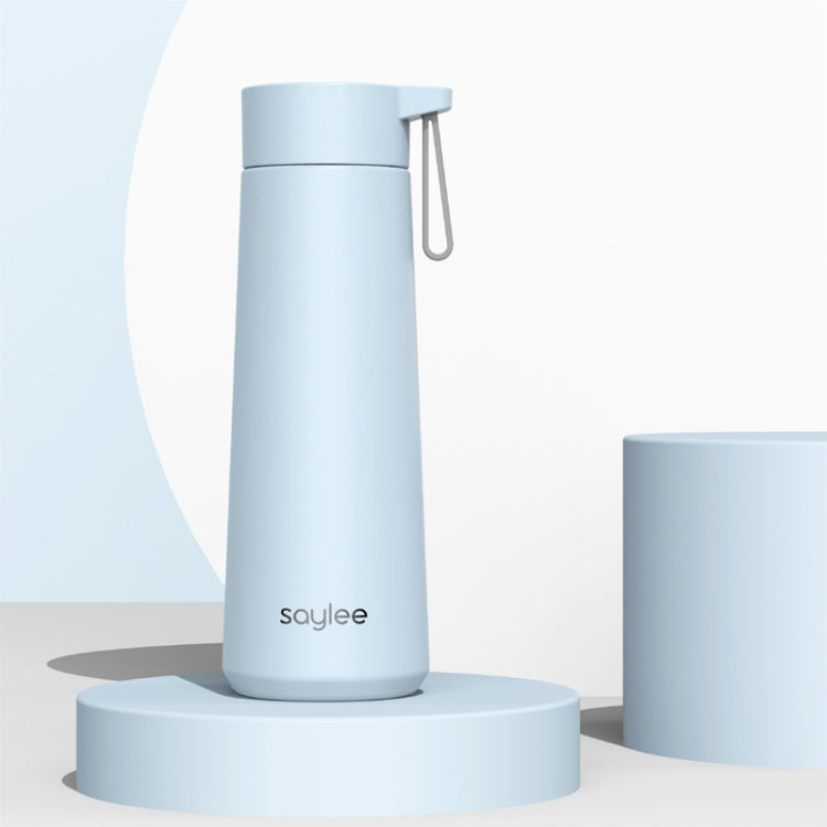 Saylee 304 Stainless Steel Portable Thermos Cup, Capacity: 350ml(Blue)