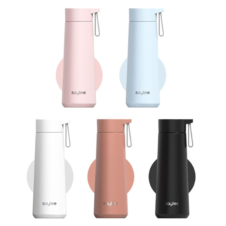 Saylee 304 Stainless Steel Portable Thermos Cup, Capacity: 420ml(Deep Pink)