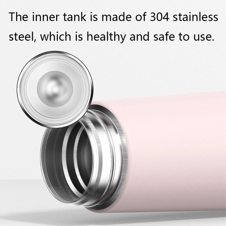 Saylee 304 Stainless Steel Portable Thermos Cup, Capacity: 420ml(Deep Pink)