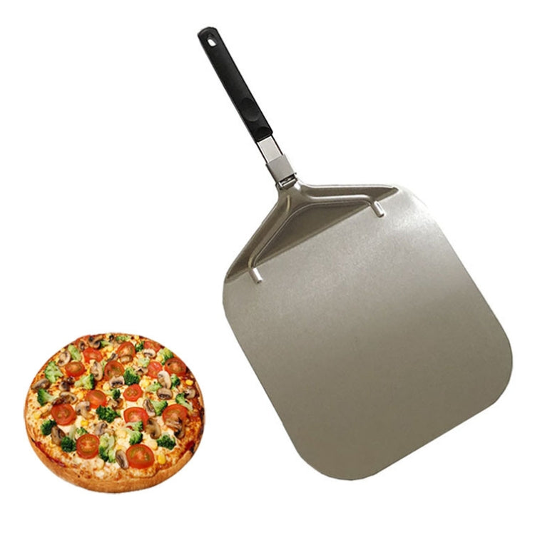 Handle Foldable Pizza Cake Aluminum Spatula(B)