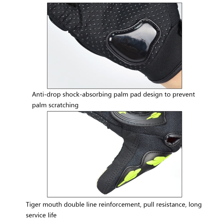 MOTOCENTRIC 13-MC-010 Touch Screen Motorcycle Breathable Gloves, Specification: XL(Red)