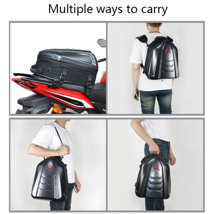 MOTOCENTRIC 11-MC-0113 Outdoor Riding Motorcycle Rear Seat Bag(Green)