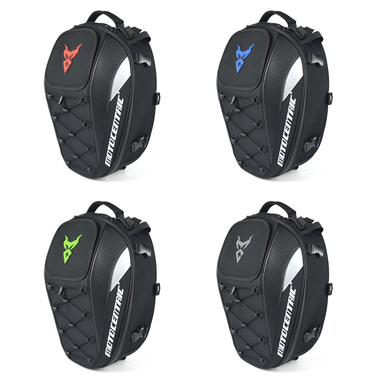 MOTOCENTRIC 11-MC-0102 Motorcycle Rear Seat Helmet Bag(Blue)