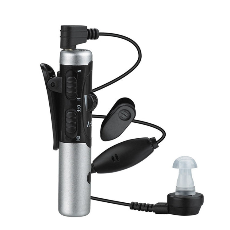 A-60 USB Rechargeable Hearing Aids Adjustable Tone Sound Voice Amplifier, A-60