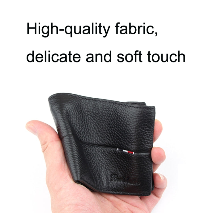 Baweisi A-6598-1 Men Casual Short RFID Wallet Multifunctional Card Holder