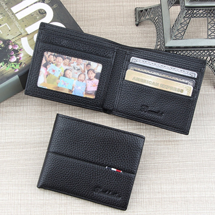 Baweisi A-6509-1 Men Casual Short RFID Wallet Multifunctional Card Holder