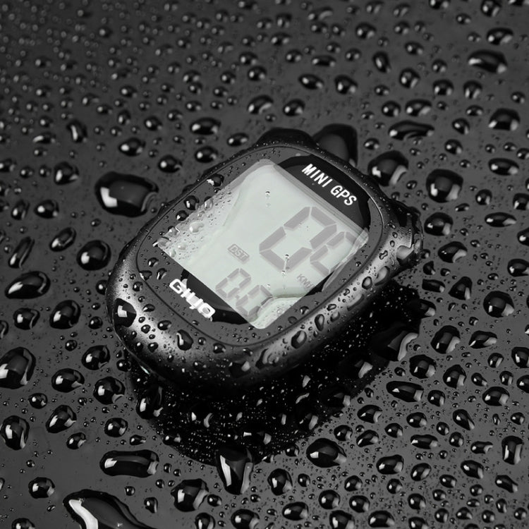 GIYO M3 LCD Display Bike GPS Cycling Computer Wireless Road Bicycle Stopwatch Velocimeter(White)