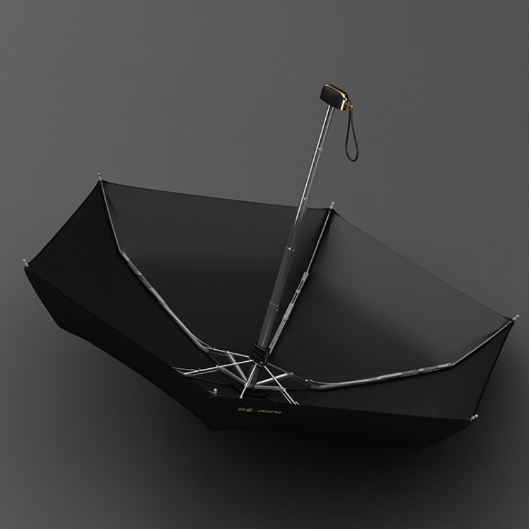 OLYCAT Portable Black Glue Sunshade Sunscreen Ultraviolet Umbrellas(Black)