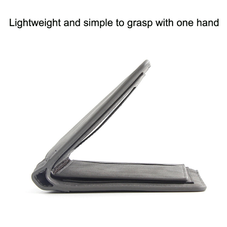 Menbense Matte Short Large Capacity Fashion Casual Adapter Male Wallet(Dark Gray)