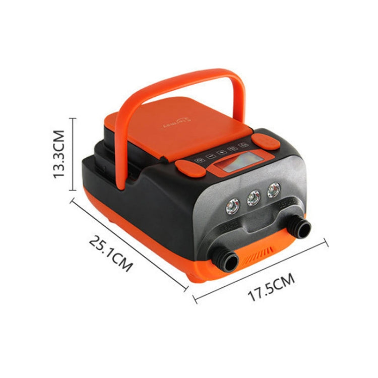 STERMAY Paddle Board 16PSI LCD Display Rubber Boat Air Pump, HT-790
