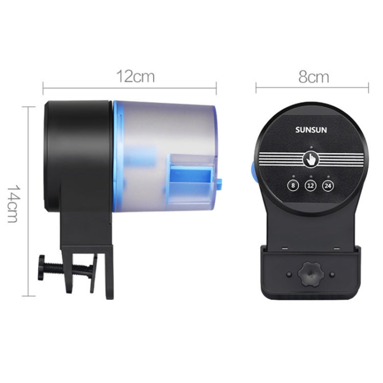 SUNSUN Smart Timing Automatic Fish Tank Feeder, Specification: AK-03 WIFI