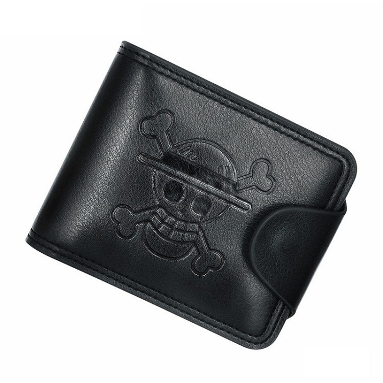 MenBense Men Multi-Card 2 Fold Short Wallet Carrying Card Case(Black)