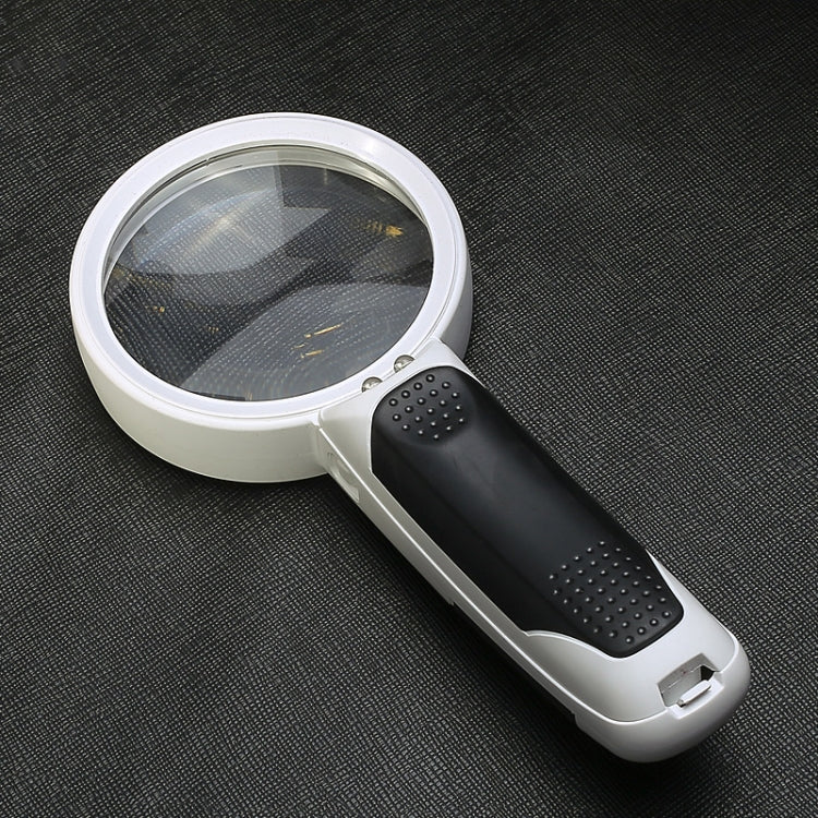 77350B Hand-Held With LED Light Reading Repair 10 Times Magnifier, 77350B 10 Times