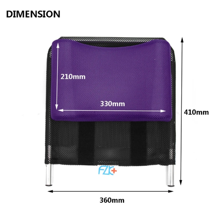 FZK+ Wheelchair Headrest Elderly Care Products(Black)
