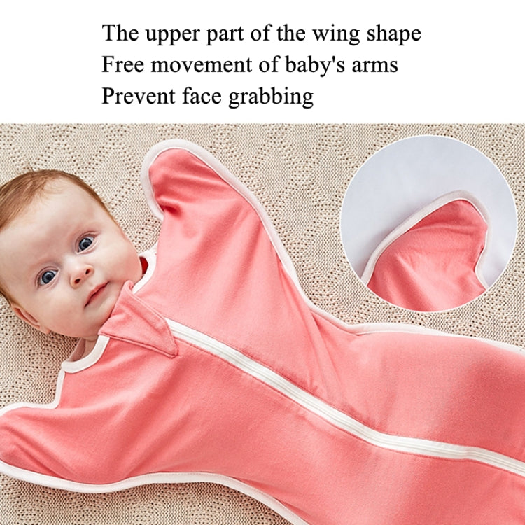 Insular Baby Cotton Quilt Newborn Swaddle Sleeping Bag Blanket, Size: 60cm For 0-3 Months(Grey)