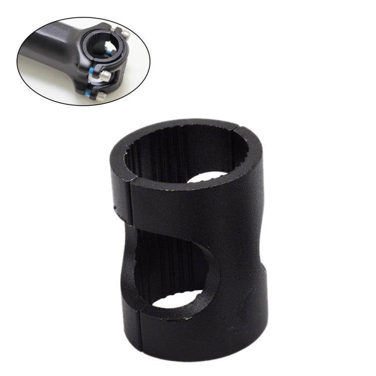 FMFXTR Bicycle Handlebar Diameter 25.4mm to 31.8mm Reducing Sleeve(Black)