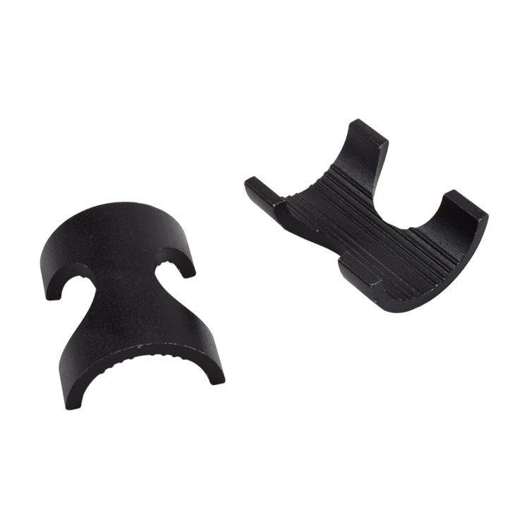 FMFXTR Bicycle Handlebar Diameter 25.4mm to 31.8mm Reducing Sleeve(Black)