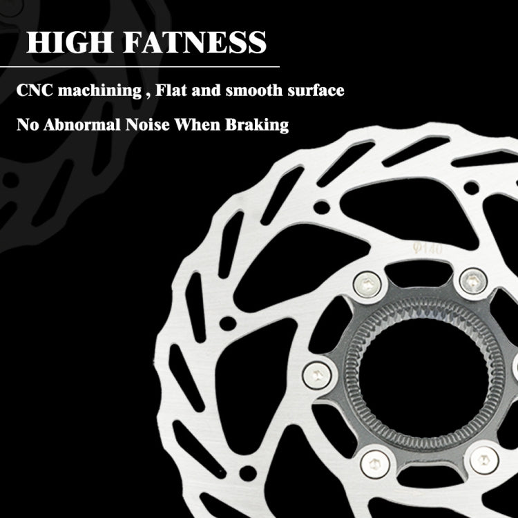 RACEWORK RS6 Mountain Bike Mid-lock Discs, Diameter: 160mm
