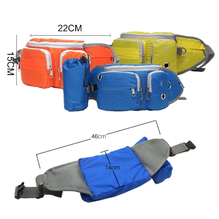 Lovoyager Pet Training Waist Bag Outdoor Walking Dog Snack Pocket(Orange)