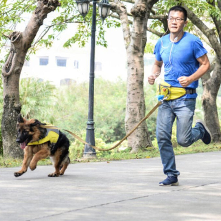 Lovoyager Pet Training Waist Bag Outdoor Walking Dog Snack Pocket(Yellow)