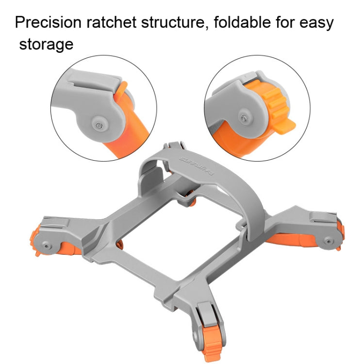 Sunnylife Foldable Spider Landing Gear for DJI Mini 3 Pro(Grey)