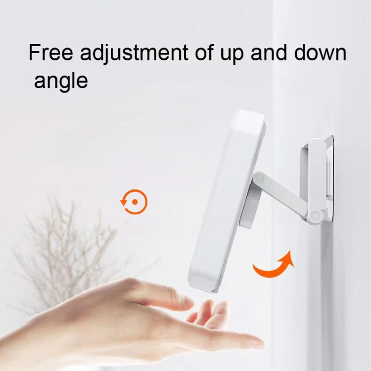 Retractable Rotating Bathroom Waterproof Mobile Phone Box Wall Mount Mobile Phone Holder, White, Black, Pink, Green