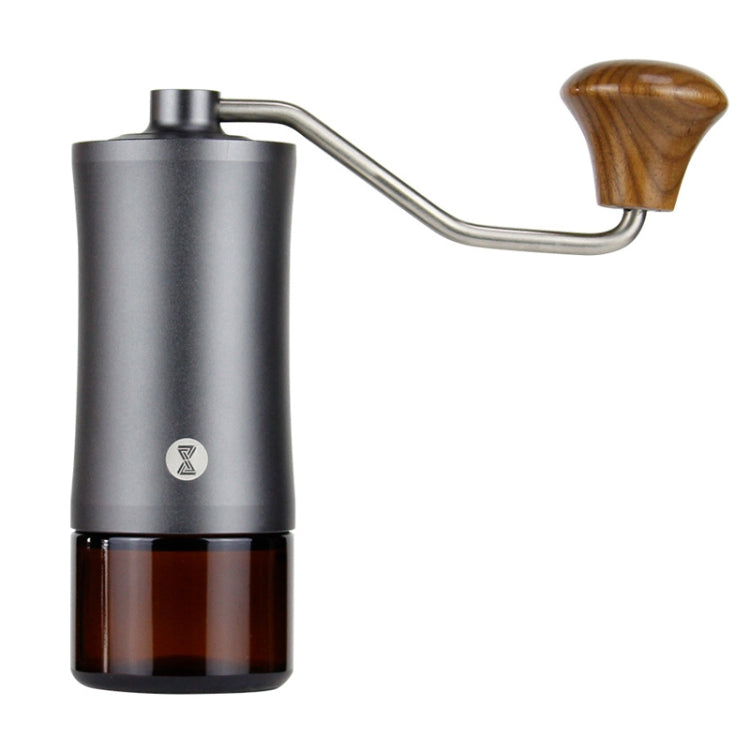 Manual Stainless Steel Core Dual Shaft Hand Crank Coffee Bean Grinder, Manual Stainless Steel